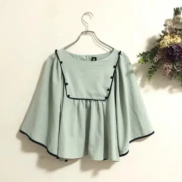 merlot 블라우스 티셔츠 셔츠 민트 그린 b945