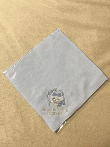 Maison de FLEUR 메종 드 플뢰르 자수 타월 손수건 하치와레