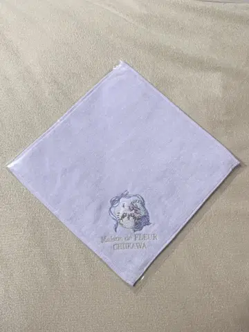 Maison de FLEUR 메종 드 플뢰르 자수 타월 손수건 모몽가