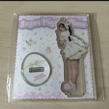 FRUITS ZIPPER 마츠모토 카렌 생일 굿즈 아크릴 스탠드