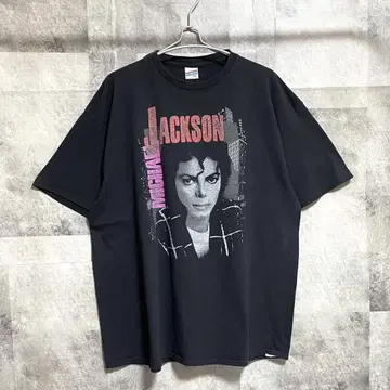 MICHAEL JACKSON 티셔츠 BADTOUR 88 JUNK FOOD