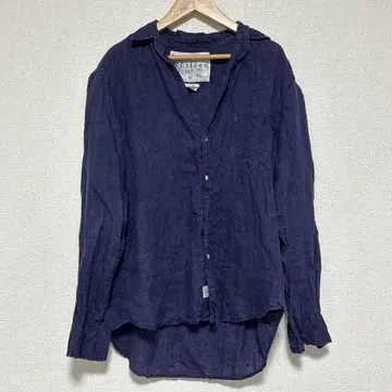 프랭크 앤 아이린 론 헤르만 린넨 스키퍼 긴팔 셔츠