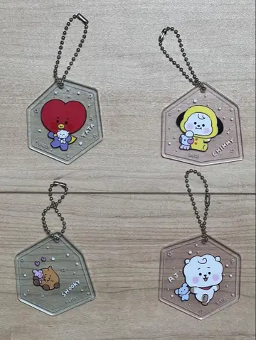 아크릴 키링 세트 TATA CHIMMY SHOOKY RJ