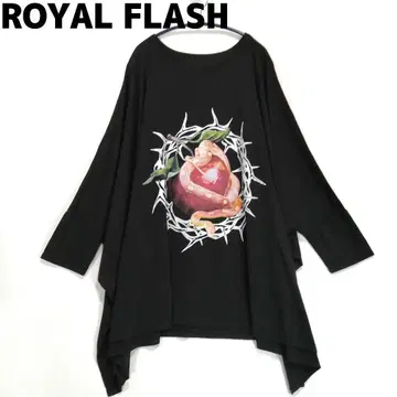 ROYAL FLASH 오버 사이즈 티셔츠 로얄 플래시