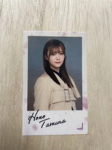사쿠라자카 랜덤 클리어 스티커 타무라 호노