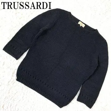 TRUSSARDI 트루사르디 니트 블랙 40 B9167
