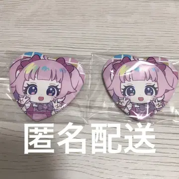 아이프리 하트 캔뱃지 히마리 2개 세트