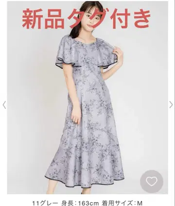 노엘라 린넨 라이크 프린트 플라워 원피스