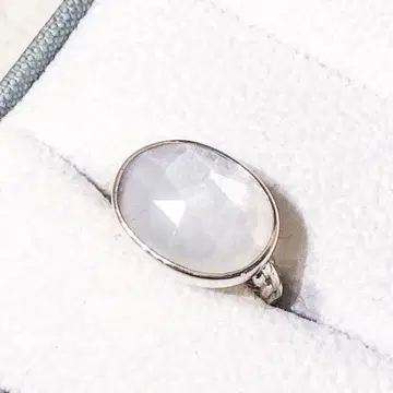 AYA KIYOSHIMA 문스톤 반지 실버 925