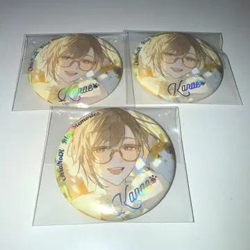 니지산지 ChroNoiR 카노 BlueMemories 캔뱃지 3개 세트