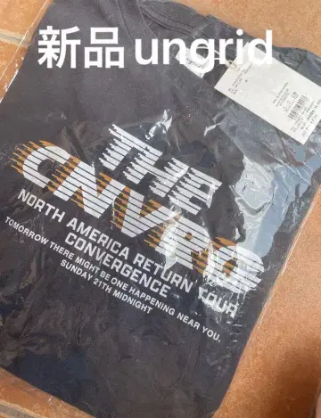 신상품 신상 언그리드 ungrid 티셔츠 투어 로고 루즈 티셔츠
