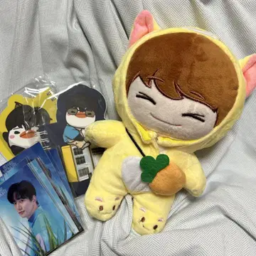 2PM 준호 인형 & 온라인 복권 세트