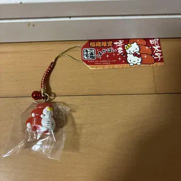 후쿠오카 한정판 헬로키티 스트랩 명란젓