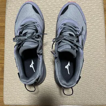 Mizuno 하이컷 스니커즈 27.5cm 그레이
