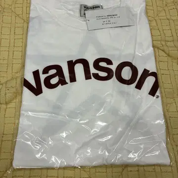 vanson 화이트 티셔츠 L 사이즈