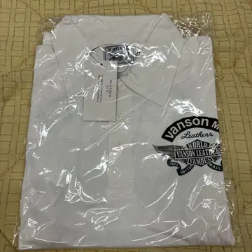 vanson M 사이즈 화이트 피케 셔츠