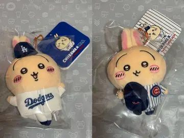 치이카와 MLB 마스코트 토끼 다저스 컵스