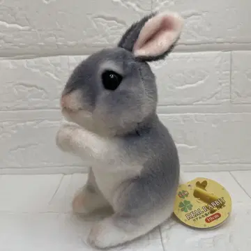 리얼 토끼 봉제 인형