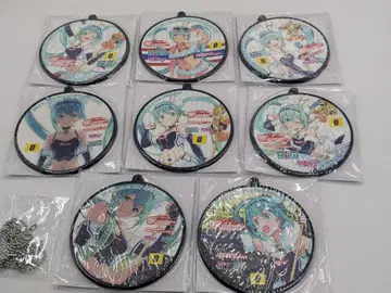 레이싱 미쿠 2018ver. 서킷 러버 코스터 8종 세트
