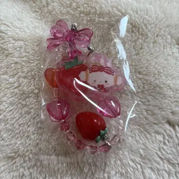 코기뭇 딸기 스트랩