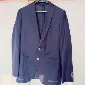 GARMENT W.D 자켓 린넨 네이비 남성용