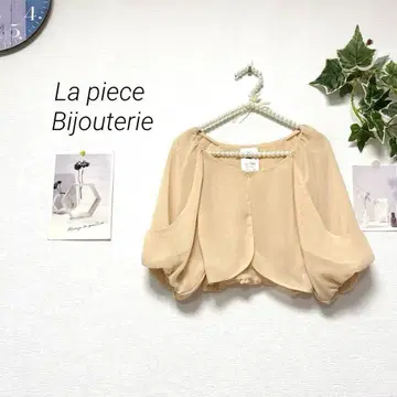 9194-1 La piece Bijouterie 파티 볼레로 결혼식
