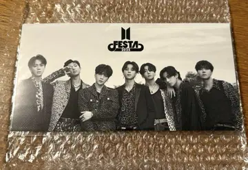 BTS FESTA CAPSULE ALBUM 혜택 비주얼 카드