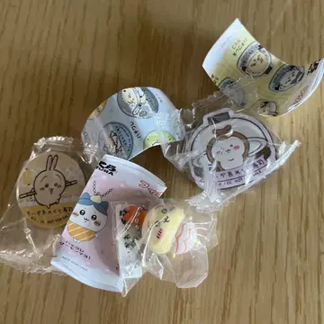 쿠라스시 치이카와 (먼작귀) 콜라보 토끼 마그넷 캔뱃지 피규어