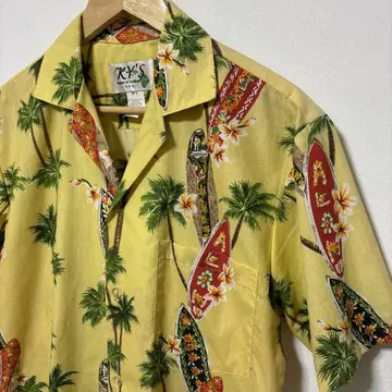 KY'S 알로하 셔츠 MADE IN HAWAII USA제