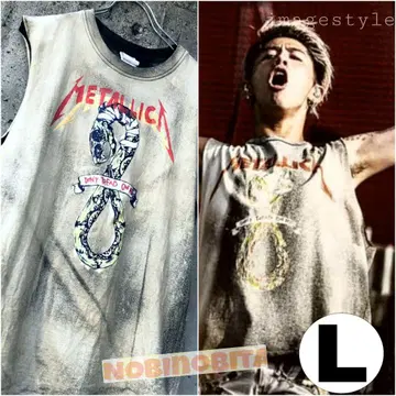 L/나기사엔 더블 METALLCA2012 블리치 락 T