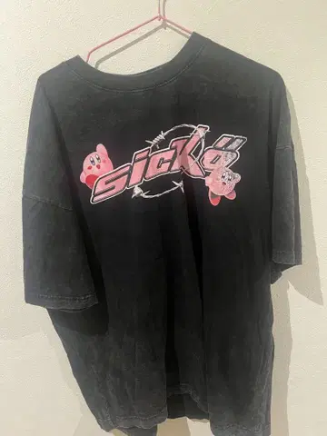 하이퍼 팝 서브컬쳐 티셔츠 커비 빈티지 sicko