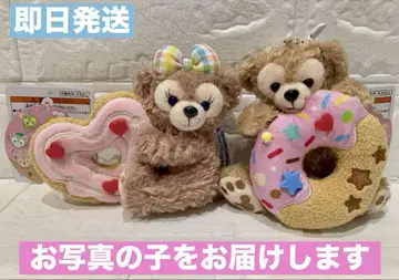 새상품 더피 셰리 메이 봉제 인형 배지 2개 필드 위즈 조이