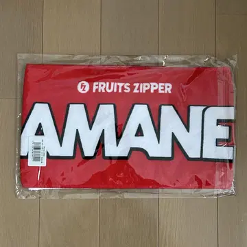 FRUITSZIPPER 츠키아시 아네 최애 타월 Ver.2 후르츠 지퍼