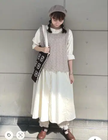 새상품급 사만사 모스모스 레이스 원피스 프릴 sm2 자수