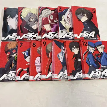 페르소나 5 the animation DVD 전 12권 완결 세트 DVD