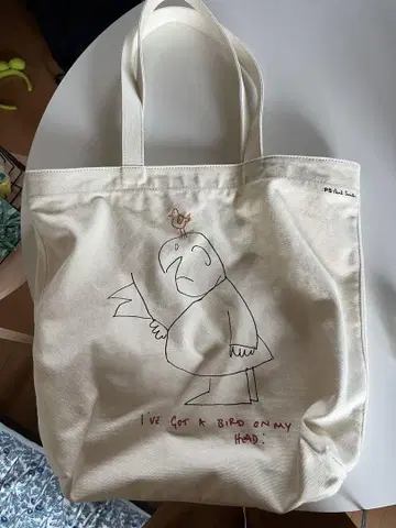 Drawn by Paul "Gentleman & Bird" 토트백