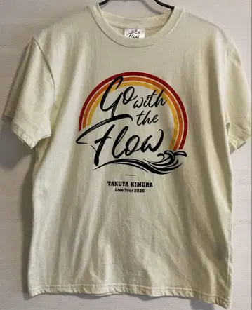 기무라 타쿠야 'Go with the Flow' LIVE TOUR 티셔츠