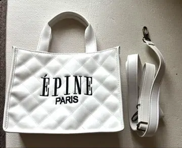 EPINE PARIS QUILTI 퀼팅 백 화이트