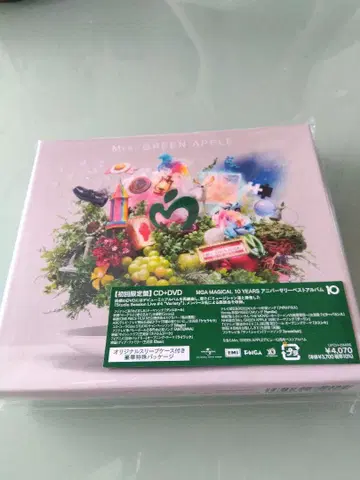 Mrs.GREEN APPLE CD+DVD 10주년 기념 앨범 CD+DVD