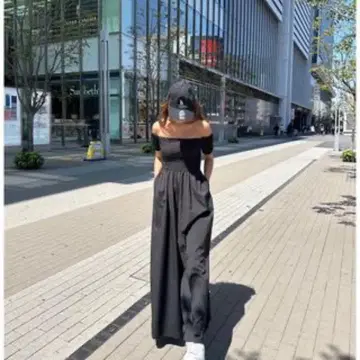 립조아 오프숄더 올인원