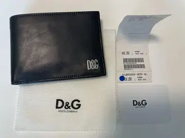 D&G 접이식 지갑 블랙 DCU8950509-8099-AL