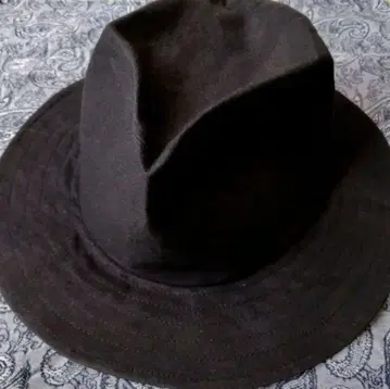 CA4LA 블랙 코튼 햇 M 59cm
