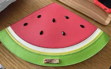 kate spade 수박 디자인 클러치백