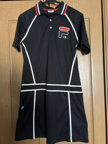 휠라 FILA 골프 원피스 블랙 L