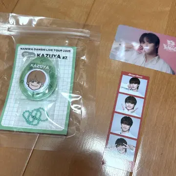 나니와 단시 오하시 카즈야 보이스 키링 포토 카드 세트