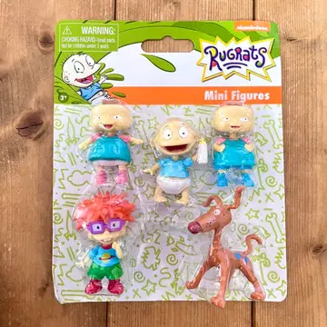 가격 인하 미개봉 러그래츠 Rugrats 미니 피규 세트 미국