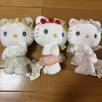 헬로키티 봉제 인형 3종 세트