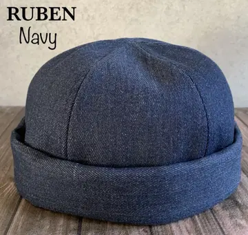배송비 포함 모자 Ruben 데님 피셔맨 롤 캡 남녀 NV