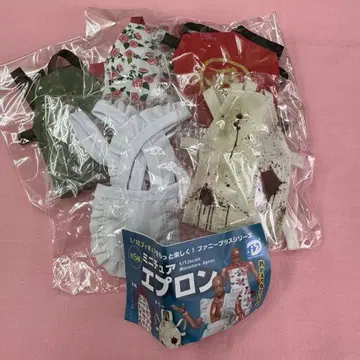 1/12 미니어처 에이프런 가챠 전 5종 컴플리트
