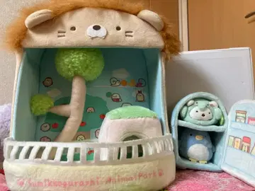 스미코구라시 동물원 라이온 하우스 냉장고 테노리 세트